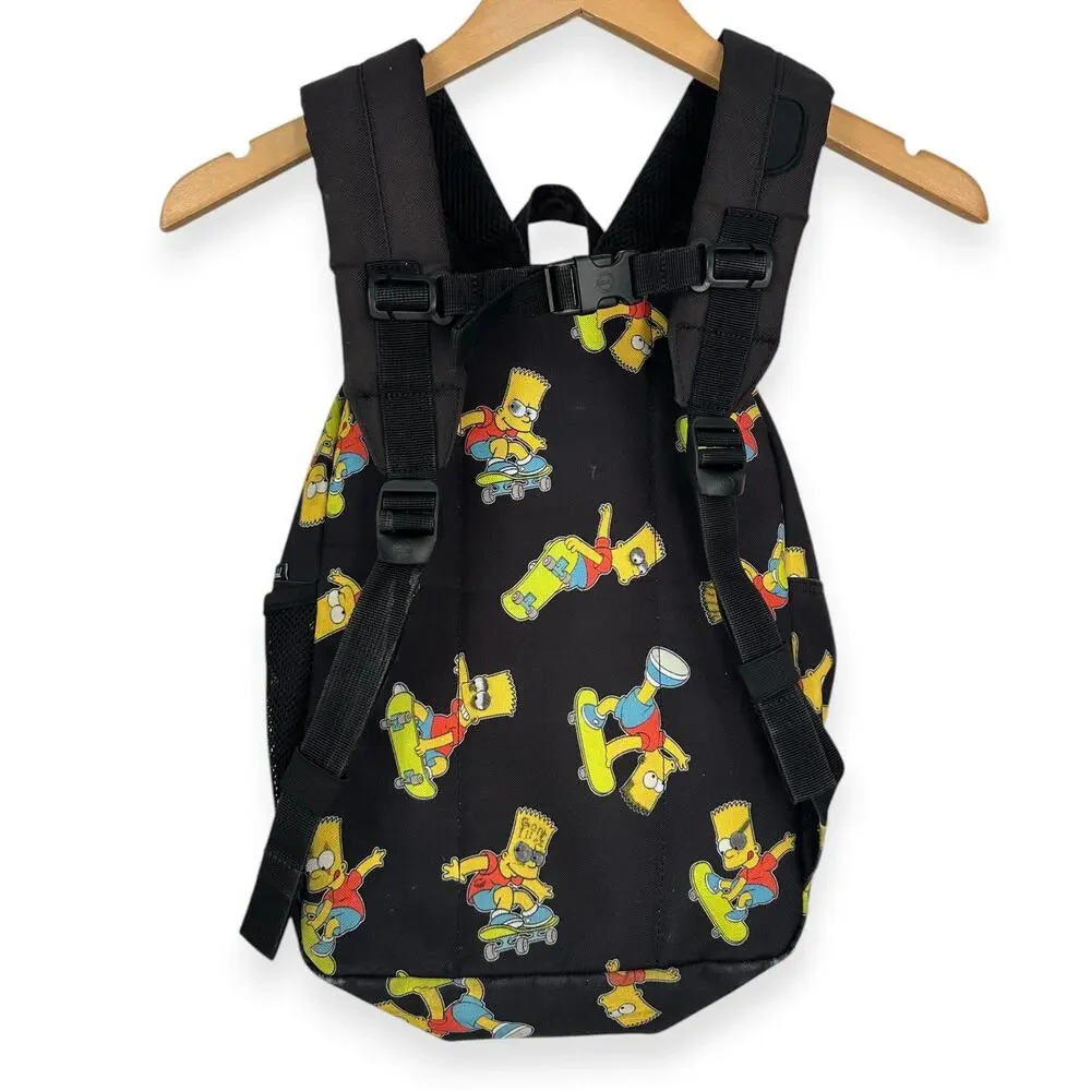 Herschel Supply Co. x The Simpsons Bart Classic XL Black School Backpack Bag - Picture 6 of 10